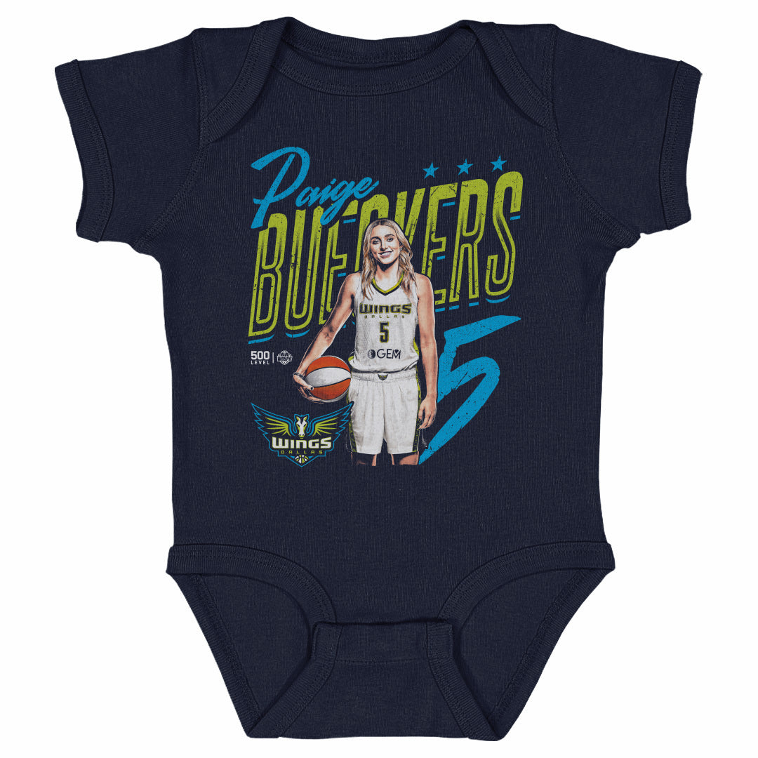 Paige Bueckers Kids Baby Onesie | 500 LEVEL