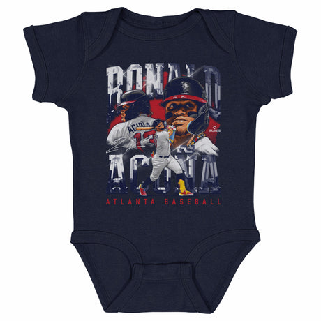 Ronald Acuna Jr. Kids Baby Onesie | 500 LEVEL