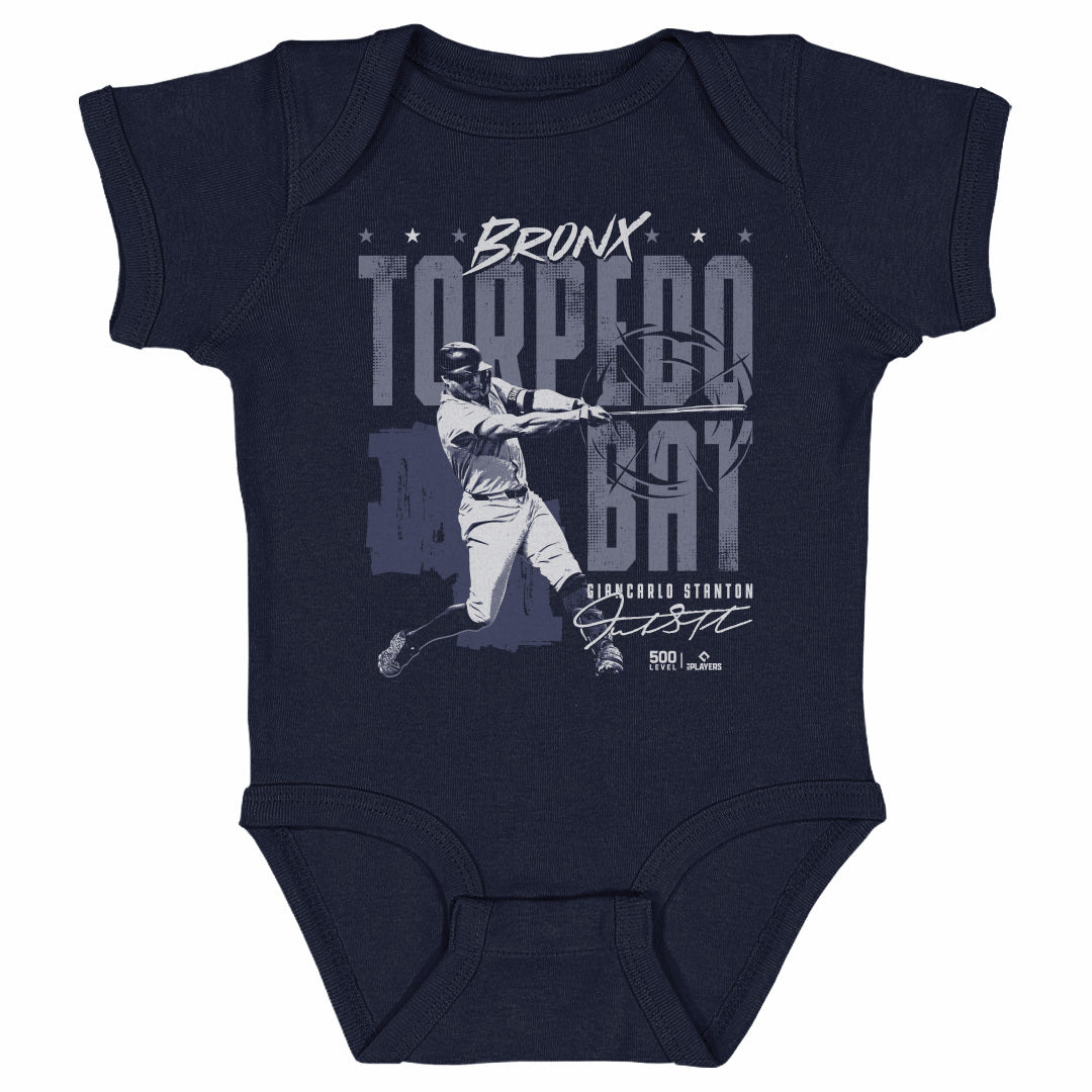 Giancarlo Stanton Kids Baby Onesie | 500 LEVEL