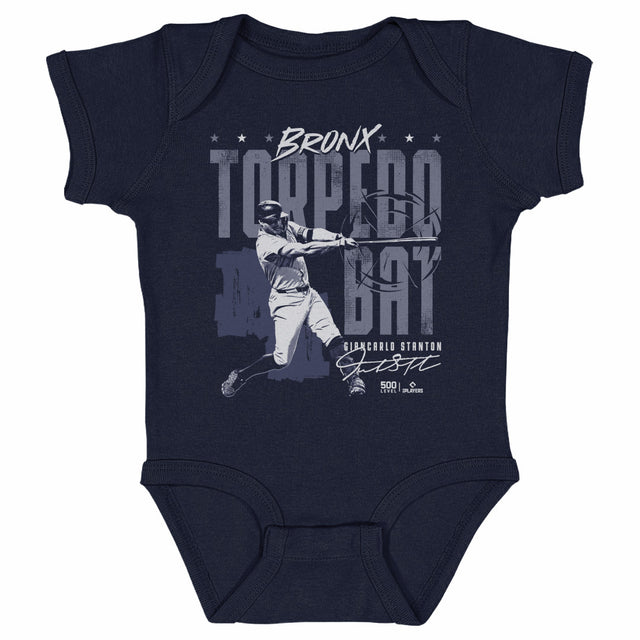 Giancarlo Stanton Kids Baby Onesie | 500 LEVEL
