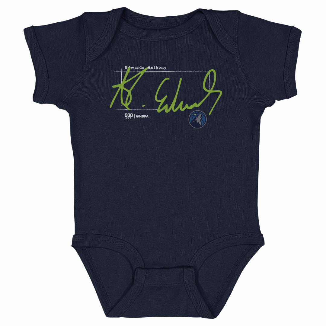 Anthony Edwards Kids Baby Onesie | 500 LEVEL