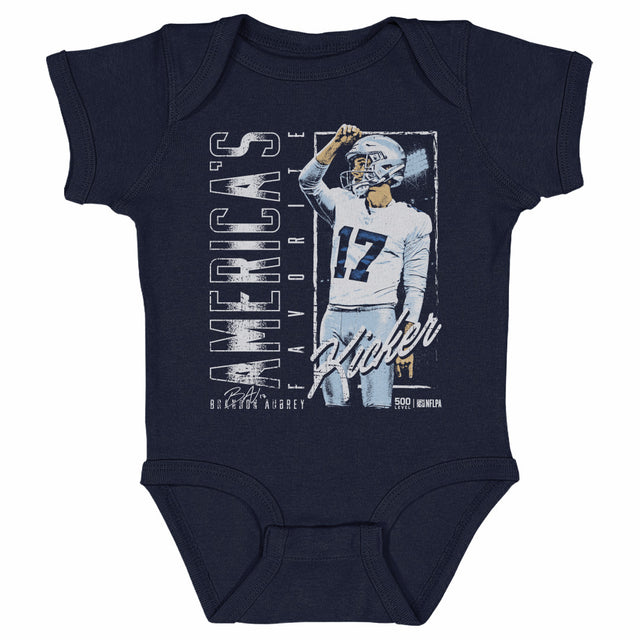 Brandon Aubrey Kids Baby Onesie | 500 LEVEL