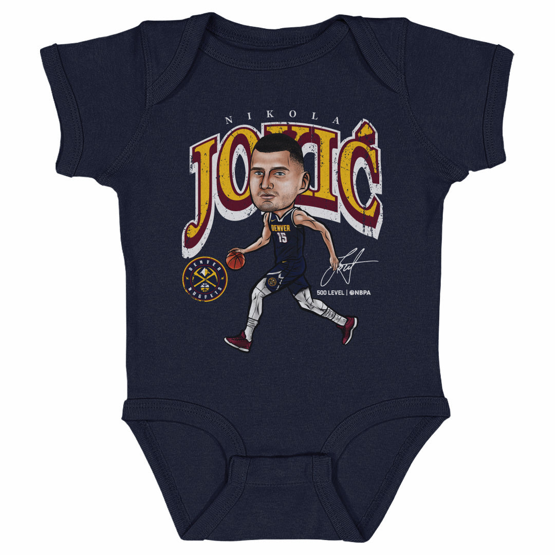 Nikola Jokic Kids Baby Onesie | 500 LEVEL