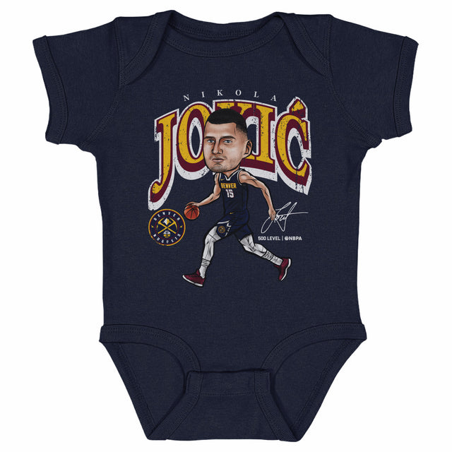 Nikola Jokic Kids Baby Onesie | 500 LEVEL