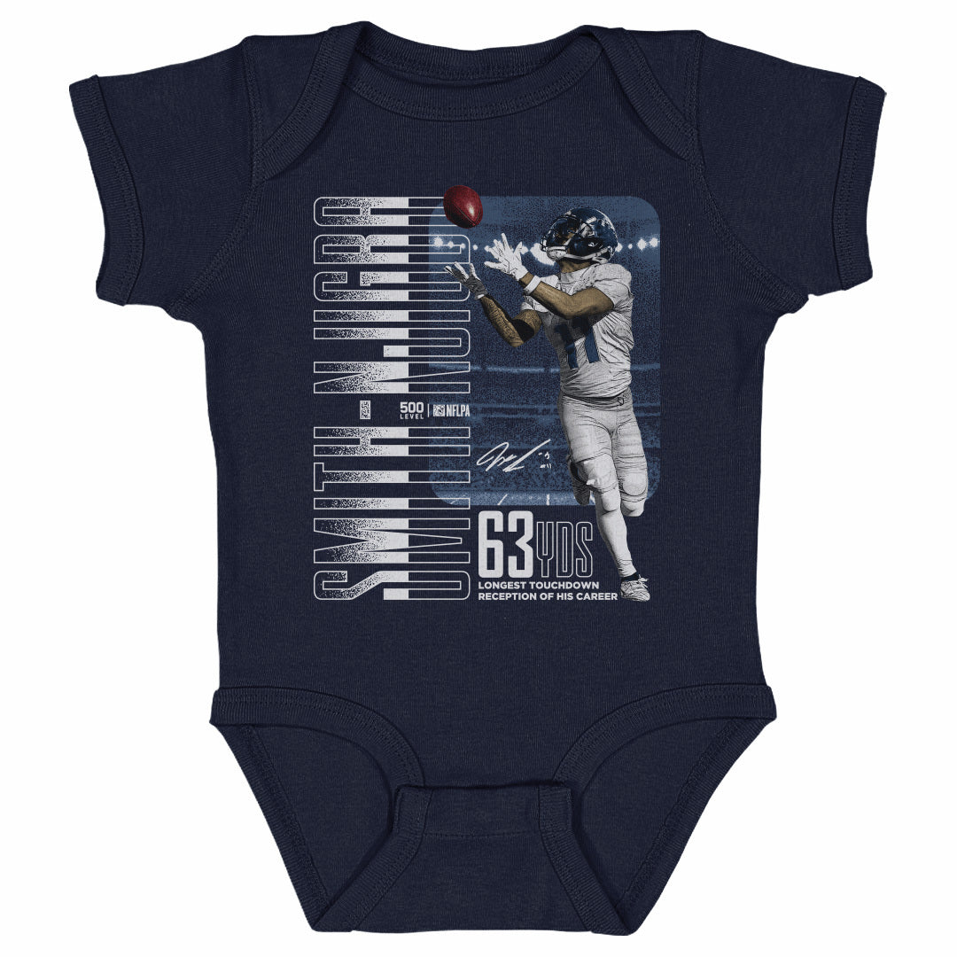 Jaxon Smith-Njigba Kids Baby Onesie | 500 LEVEL