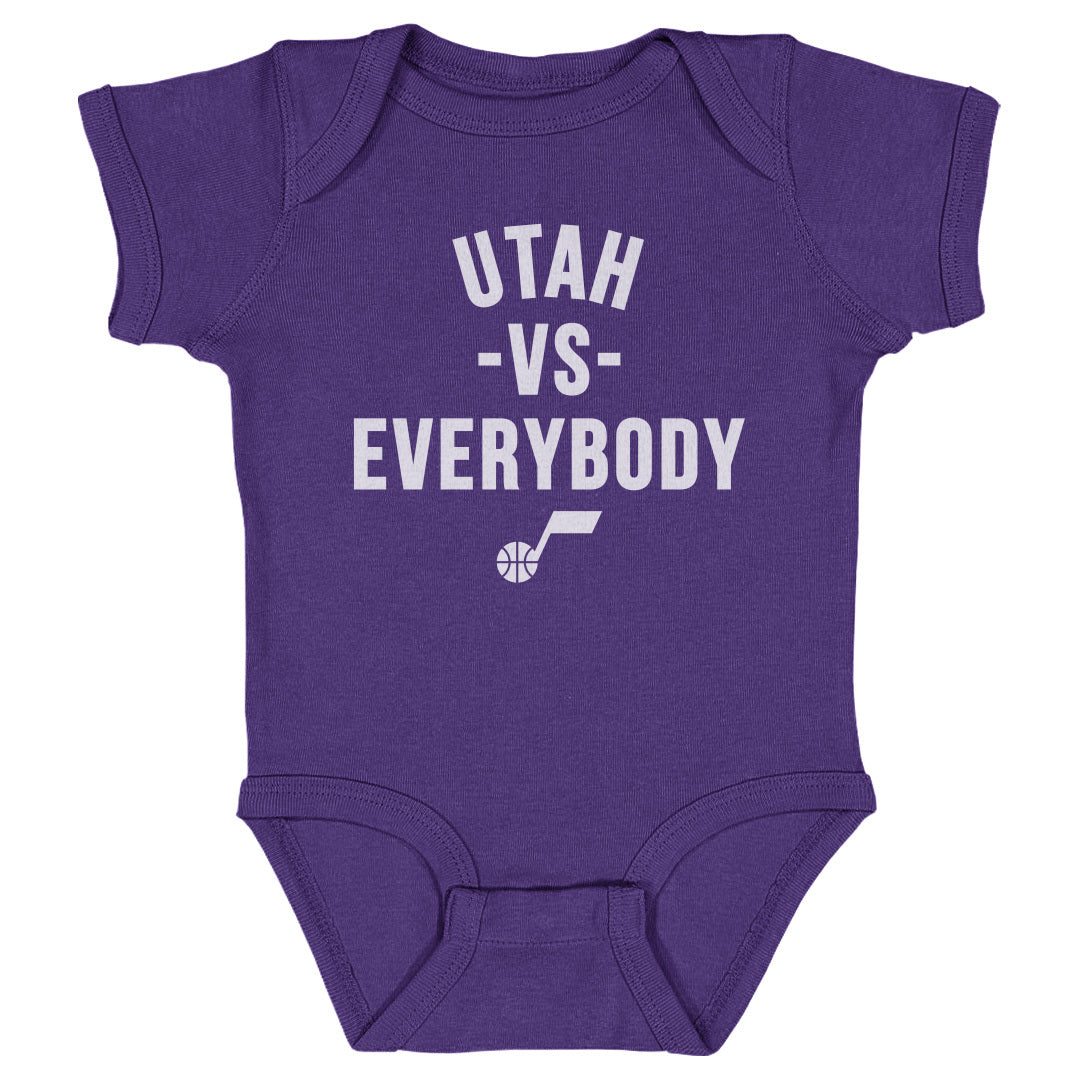 Utah Jazz Kids Baby Onesie | 500 LEVEL
