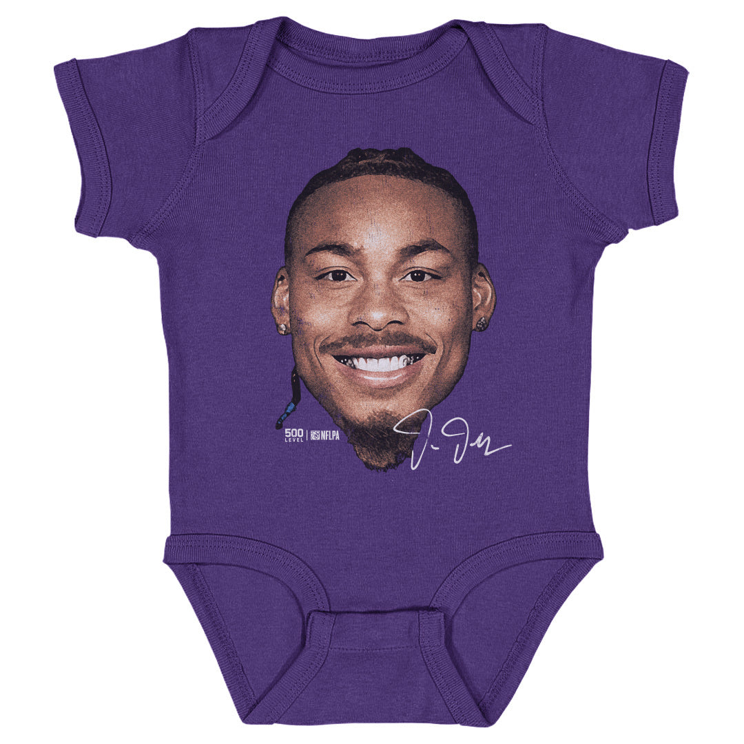 Justin Jefferson Kids Baby Onesie | 500 LEVEL