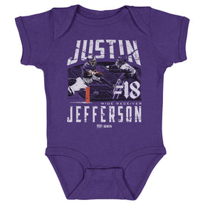 Justin Jefferson Kids Baby Onesie | 500 LEVEL