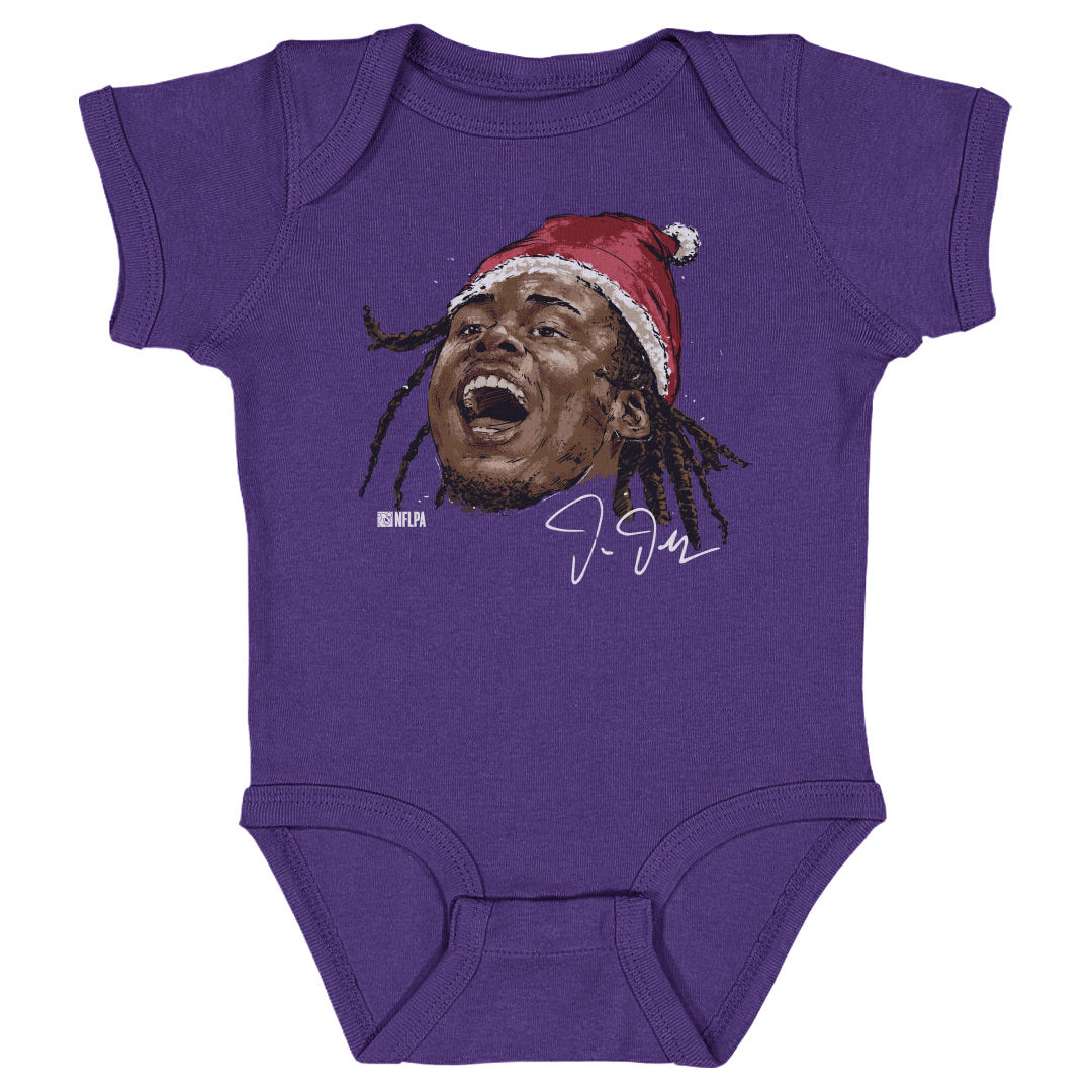 Justin Jefferson Kids Baby Onesie | 500 LEVEL