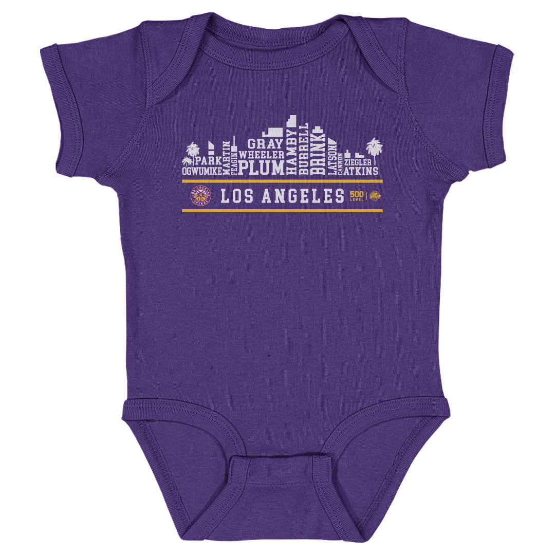 Los Angeles Sparks Kids Baby Onesie | 500 LEVEL