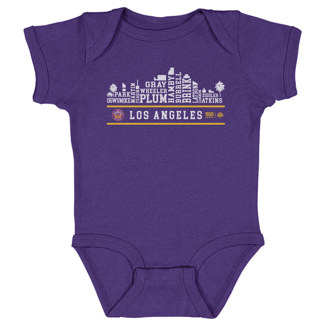 Los Angeles Sparks Kids Baby Onesie | 500 LEVEL