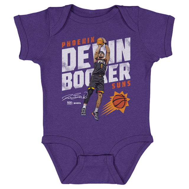 Devin Booker Kids Baby Onesie | 500 LEVEL