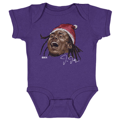 Justin Jefferson Kids Baby Onesie | 500 LEVEL