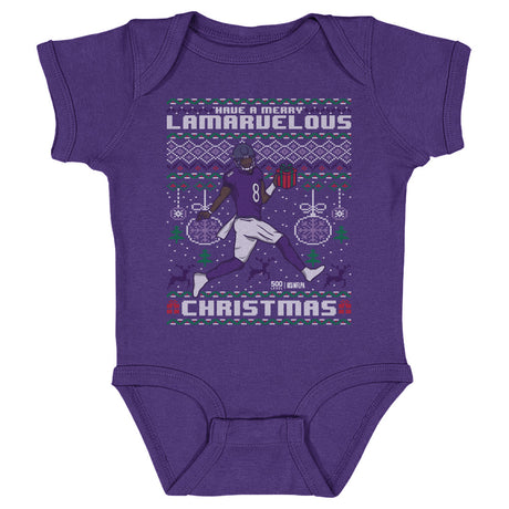 Lamar Jackson Kids Baby Onesie | 500 LEVEL