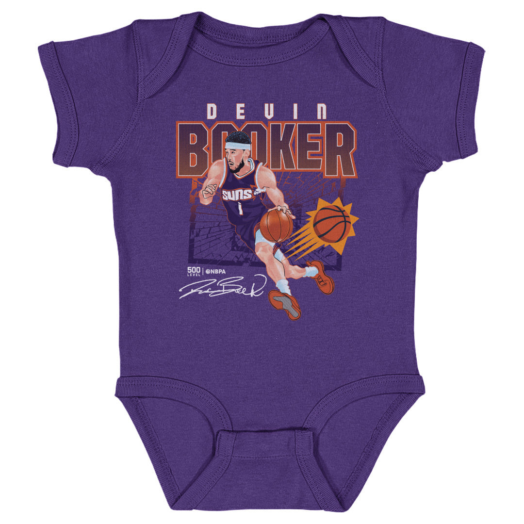 Devin Booker Kids Baby Onesie | 500 LEVEL