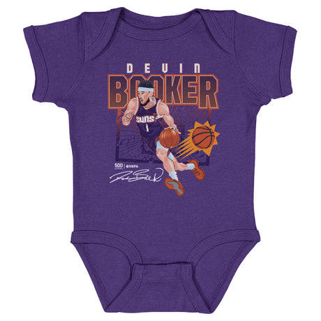 Devin Booker Kids Baby Onesie | 500 LEVEL