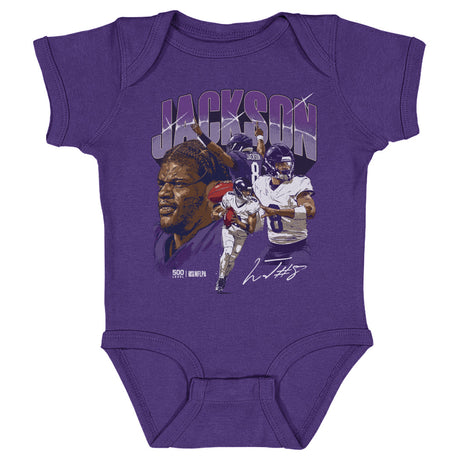Lamar Jackson Kids Baby Onesie | 500 LEVEL