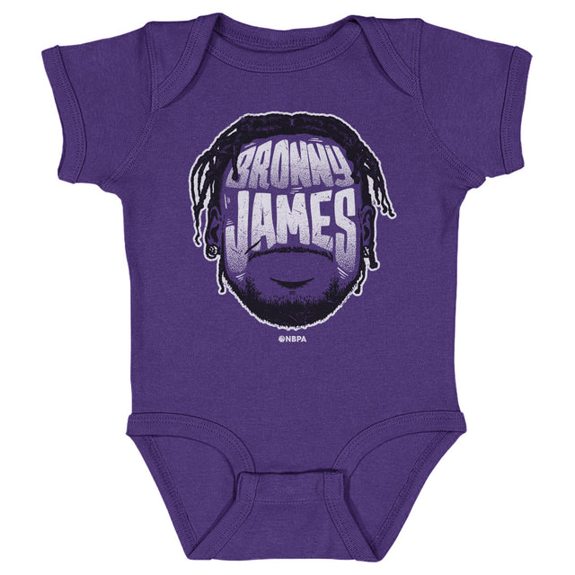 Bronny James Jr. Kids Baby Onesie | 500 LEVEL