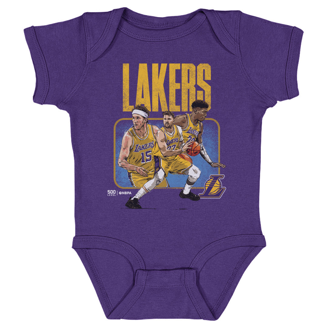 Los Angeles Lakers Kids Baby Onesie | 500 LEVEL