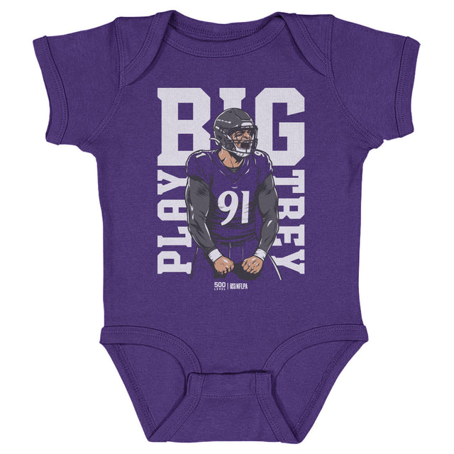 Trey Hendrickson Kids Baby Onesie | 500 LEVEL