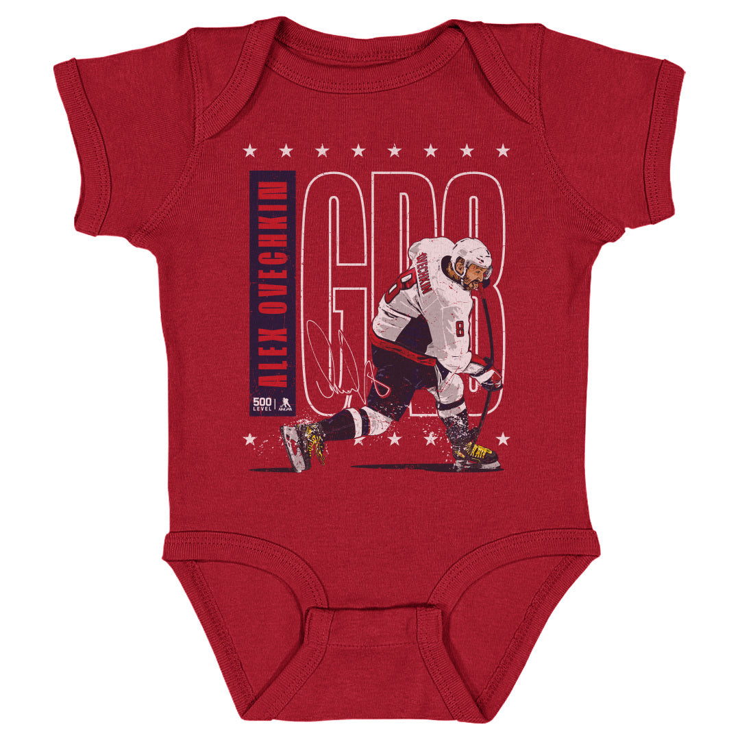 Alex Ovechkin Kids Baby Onesie | 500 LEVEL
