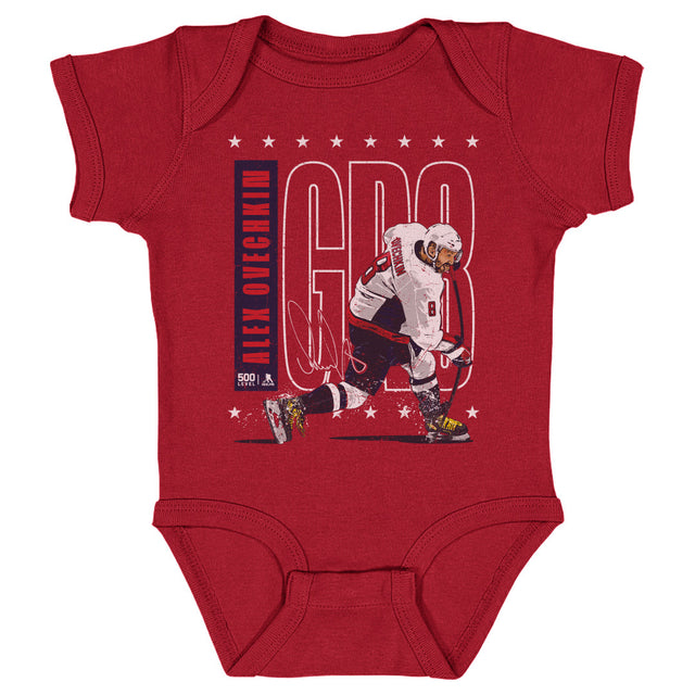 Alex Ovechkin Kids Baby Onesie | 500 LEVEL