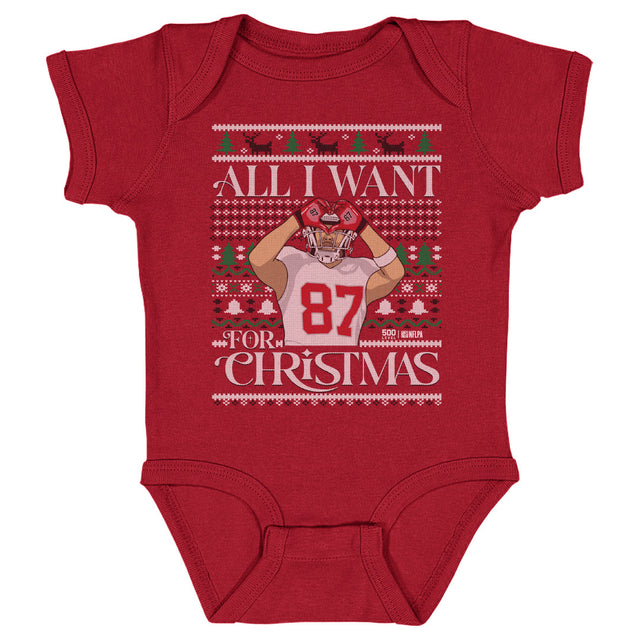 Travis Kelce Kids Baby Onesie | 500 LEVEL