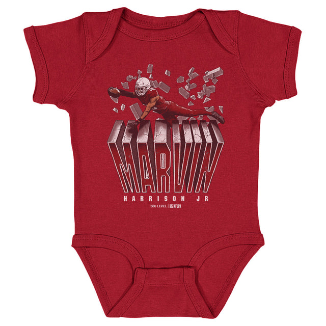 Marvin Harrison Jr. Kids Baby Onesie | 500 LEVEL