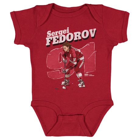 Sergei Fedorov Kids Baby Onesie | 500 LEVEL
