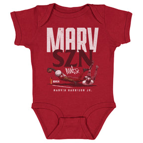 Marvin Harrison Jr. Kids Baby Onesie | 500 LEVEL