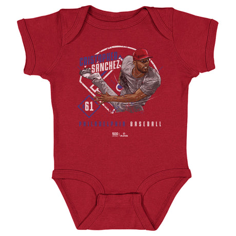 Cristopher Sanchez Kids Baby Onesie | 500 LEVEL