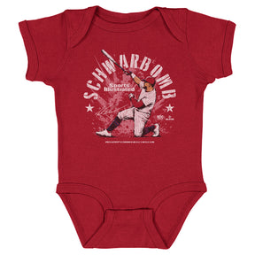 Kyle Schwarber Kids Baby Onesie | 500 LEVEL