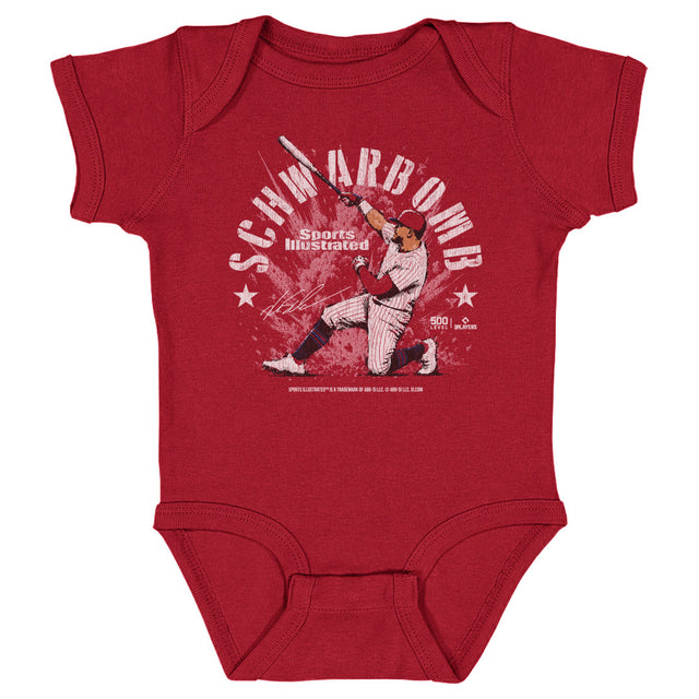 Kyle Schwarber Kids Baby Onesie | 500 LEVEL