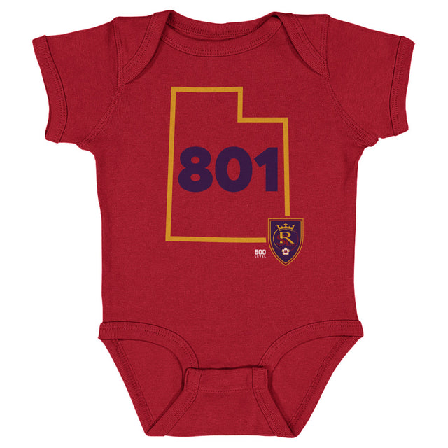 Real Salt Lake Kids Baby Onesie | 500 LEVEL