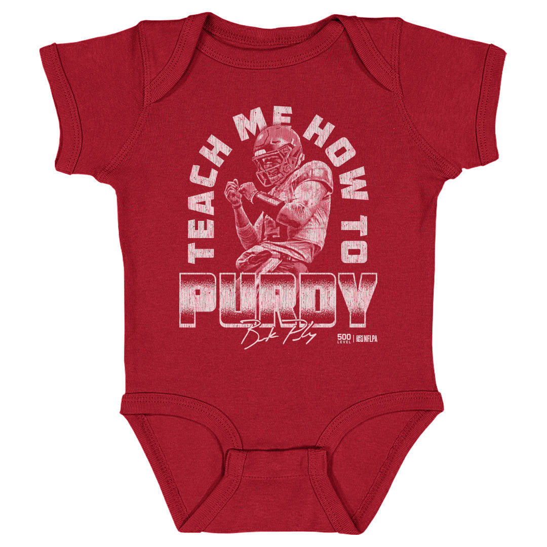 Brock Purdy Kids Baby Onesie | 500 LEVEL