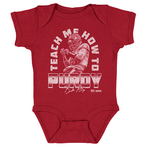 Brock Purdy Kids Baby Onesie | 500 LEVEL