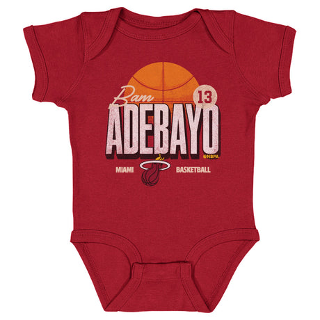 Bam Adebayo Kids Baby Onesie | 500 LEVEL