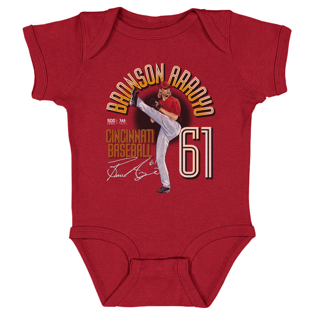 Bronson Arroyo Kids Baby Onesie | 500 LEVEL
