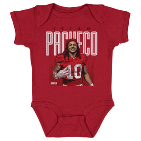 Isiah Pacheco Kids Baby Onesie | 500 LEVEL