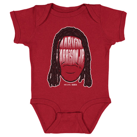 Marvin Harrison Jr. Kids Baby Onesie | 500 LEVEL