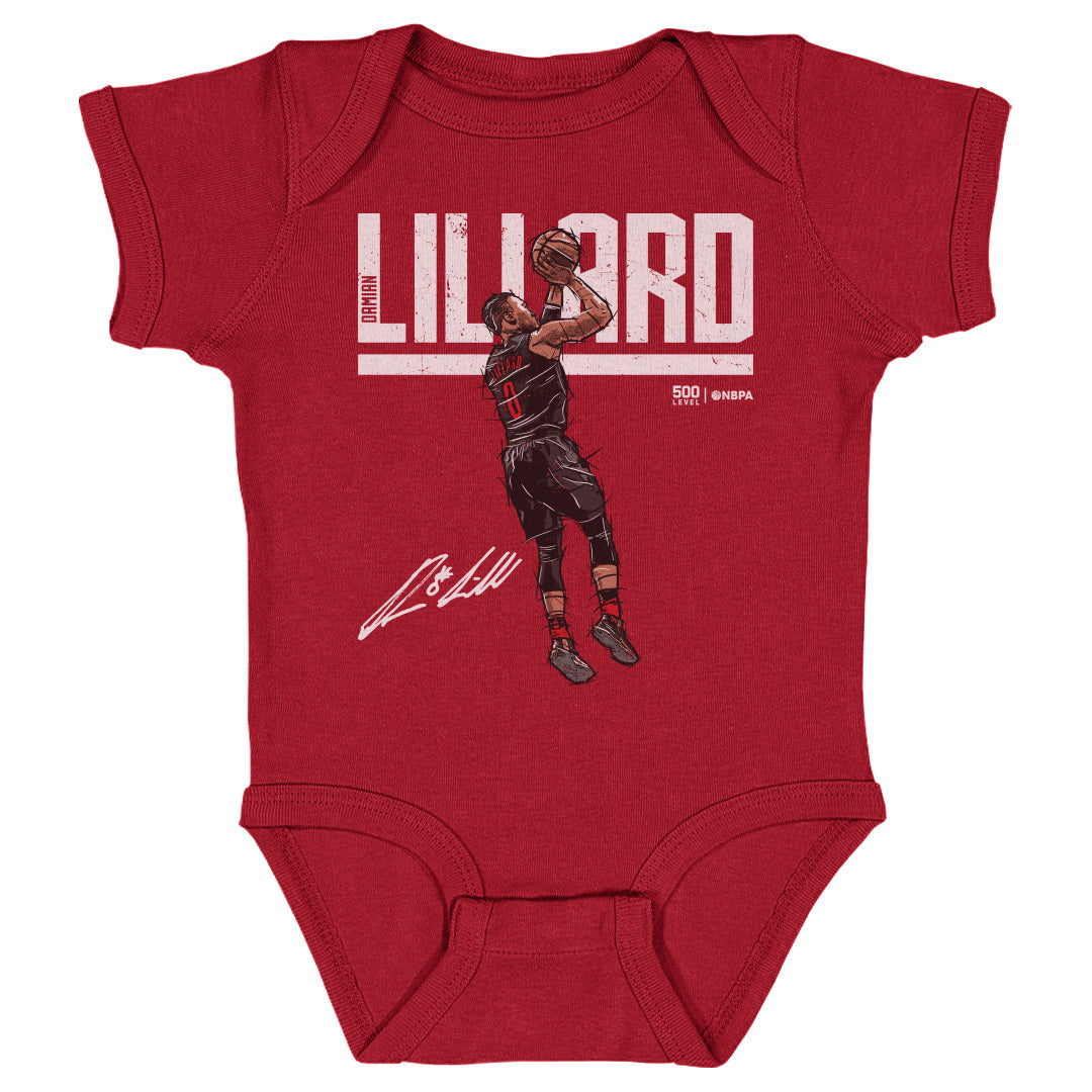 Damian Lillard Kids Baby Onesie | 500 LEVEL
