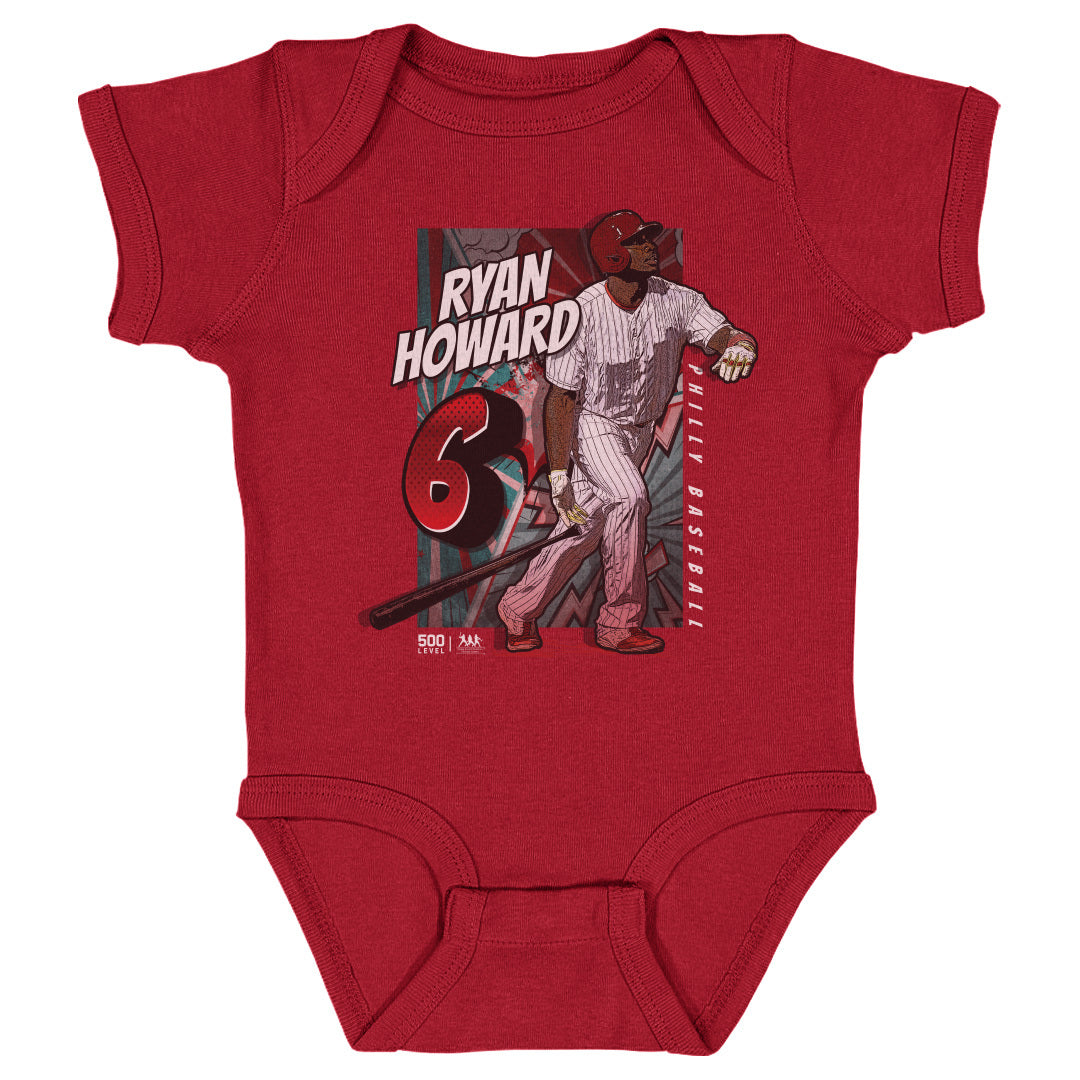 Ryan Howard Kids Baby Onesie | 500 LEVEL