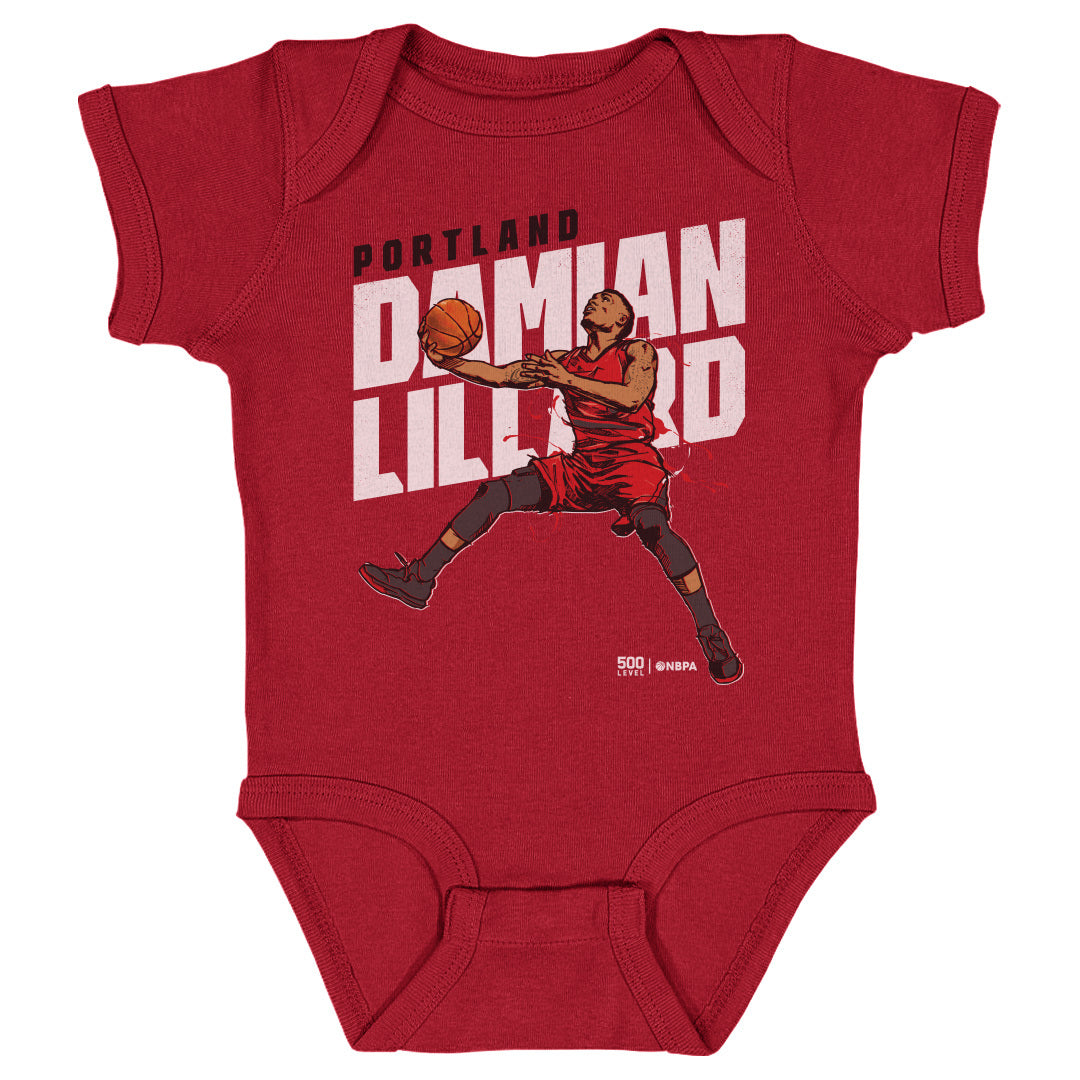 Damian Lillard Kids Baby Onesie | 500 LEVEL