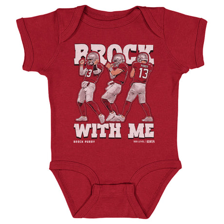 Brock Purdy Kids Baby Onesie | 500 LEVEL