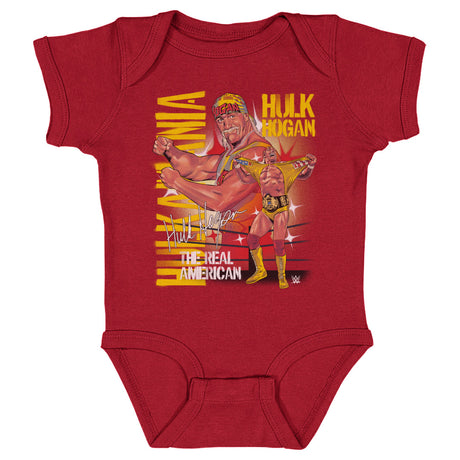 Hulk Hogan Kids Baby Onesie | 500 LEVEL