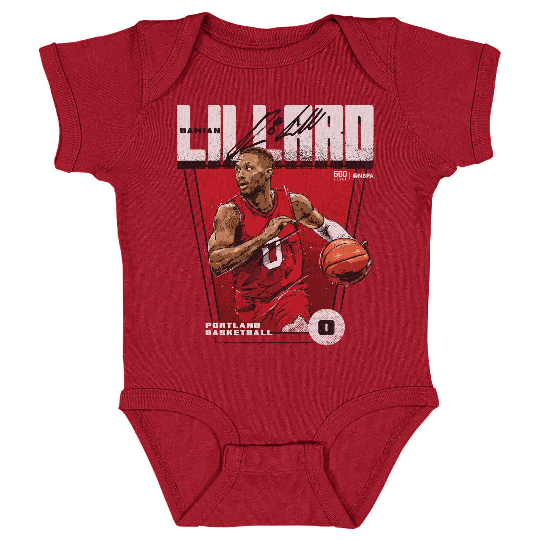 Damian Lillard Kids Baby Onesie | 500 LEVEL