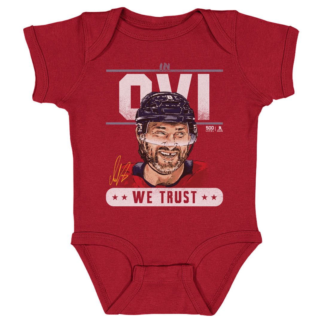 Alex Ovechkin Kids Baby Onesie | 500 LEVEL