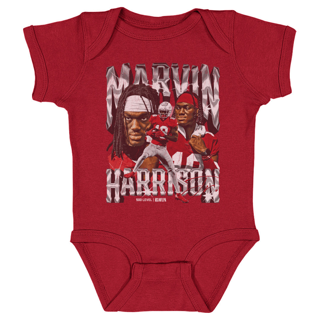Marvin Harrison Jr. Kids Baby Onesie | 500 LEVEL