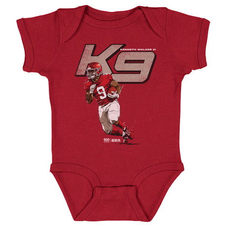 Kenneth Walker III Kids Baby Onesie | 500 LEVEL