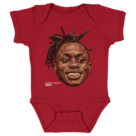 Xavier Worthy Kids Baby Onesie | 500 LEVEL